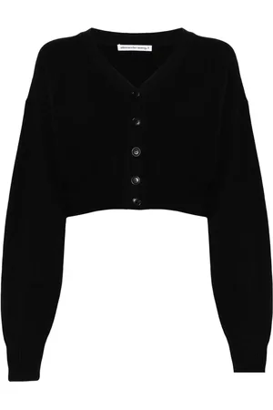 Alexander Wang Kofta med präglad logotyp och dragkedja