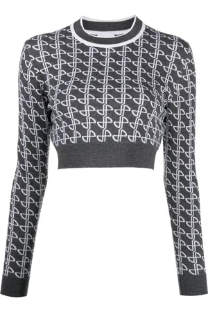 Patou Beskuren tröja i jacquard