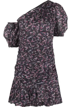 Marant Etoile Lecia asymmetrisk miniklänning