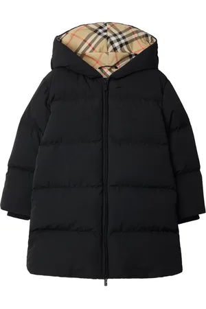 Burberry Puffkappa med huva
