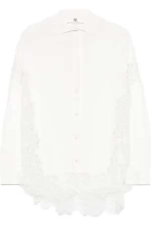ERMANNO SCERVINO Kofta med spetspanel