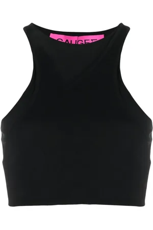 GAUGE81 Finstickad croptop