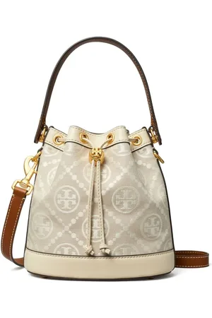 Tory Burch Totebag med präglat monogram