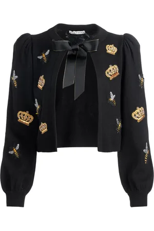 ALICE+OLIVIA Kofta med rosett