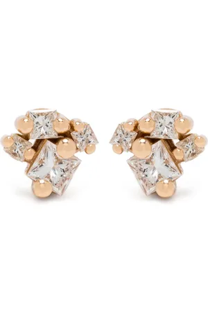 Suzanne Kalan Diamantörhängen i 18K roséguld
