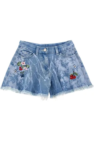 MONNALISA Jeansshorts med strass