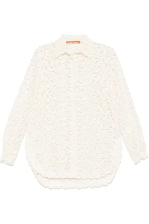 ERMANNO SCERVINO Skjorta med guipure