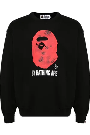 A Bathing Ape Tröja med logotyp