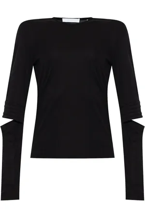 Helmut Lang Astro Crew topp med delad armbåge