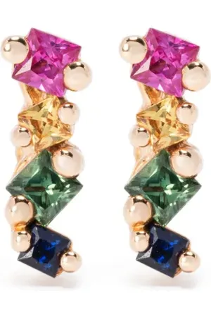 Suzanne Kalan Ring i 18K roséguld med safir