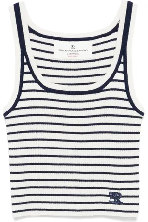 ERMANNO SCERVINO Randigt linne