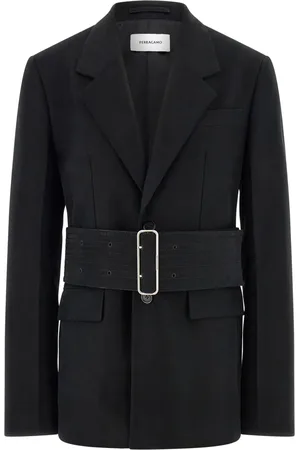 Salvatore Ferragamo Enkelknäppt blazer
