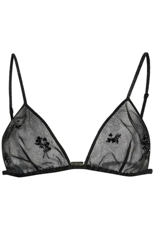 Prada Bralette med broderad detalj