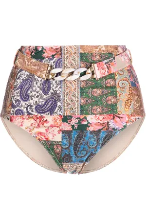 ZIMMERMANN Bikini med blandat tryck