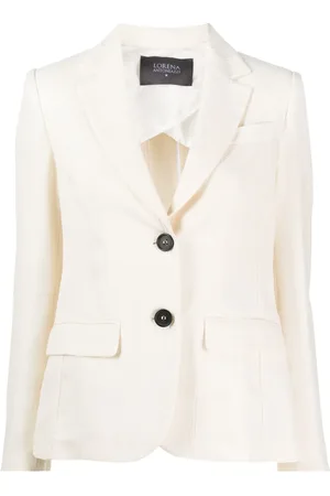 LORENA ANTONIAZZI Enkelknäppt figursydd blazer