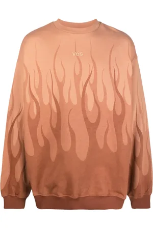 Vision Of Super Sweatshirt med eldtryck