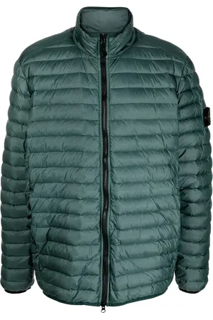 Stone Island Vadderad jacka med kompass