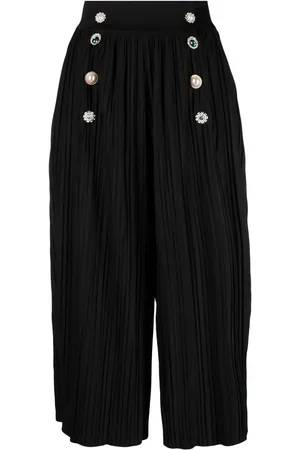 Viktor & Rolf Plisserade dubbelknäppta culottes
