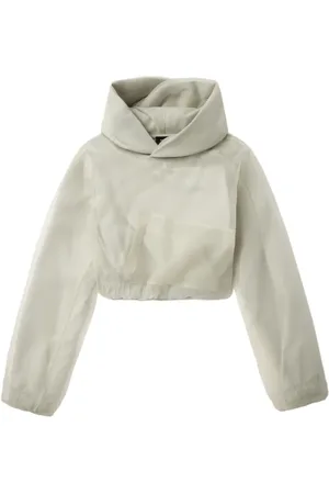 We11 Done Kort hoodie