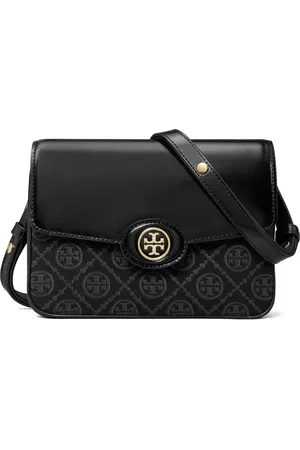 Tory Burch Robinson T axelväska med monogram