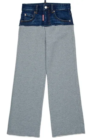 Dsquared2 Lazy byxor med lagerdesign