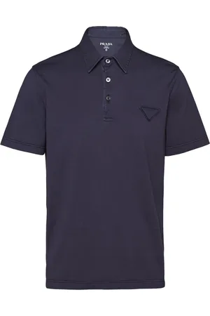 Prada Pikétröja med logotyp