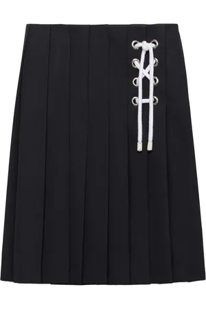 Prada Plisserad midikjol
