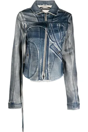 OTTOLINGER Jeansjacka med blekt effekt