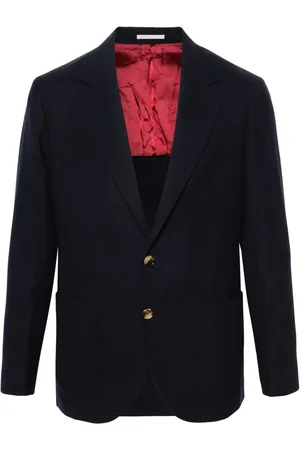 Brunello Cucinelli Enkelknäppt blazer