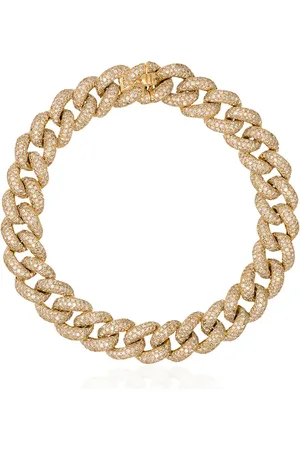 Shay Grovt kedjearmband i 18K gult guld