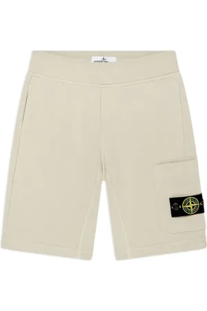 Stone Island Träningsshorts med kompassmärke