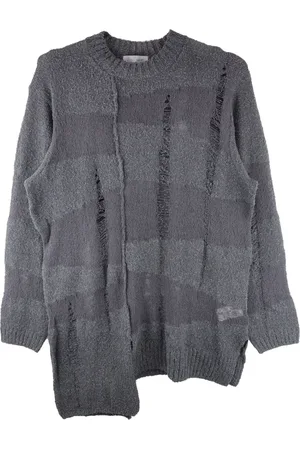 YOHJI YAMAMOTO Tröja med fransdetalj