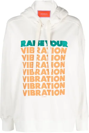 La DoubleJ Hoodie med slogan