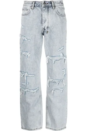 KSUBI Brooklyn Muse Repair jeans med raka ben