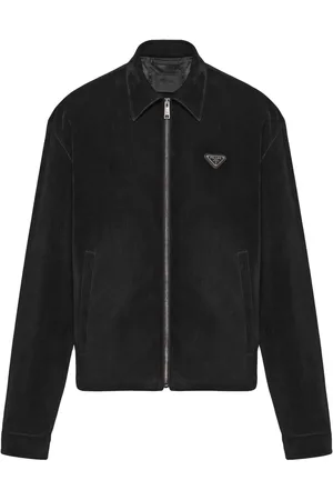 Prada Jacka med triangelformad logotyp