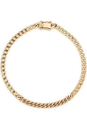 EF Collection Diamantarmband i 14K gult guld