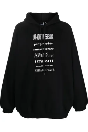 Fred Perry Hoodie med slogan