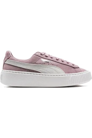PUMA Platåsneakers i mocka