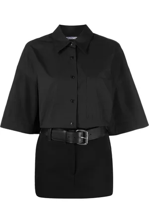 Alexander Wang Kort skjortklänning med bälte