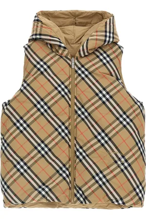Burberry Rutig vändbar väst
