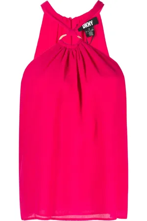 DKNY Blus med halterneck