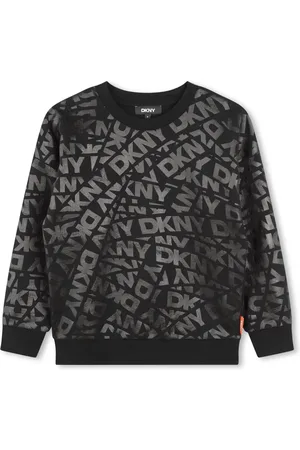 DKNY Sweatshirt med logotypband