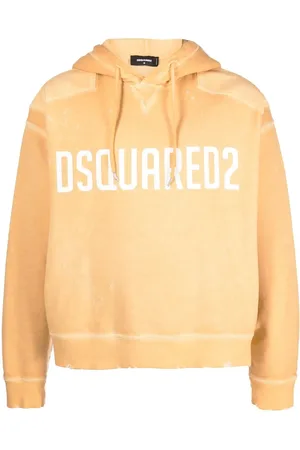 Dsquared2 Hoodie med logotyp