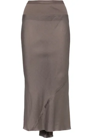 Rick Owens Draperad midikjol