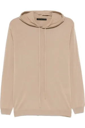 LOW BRAND Hoodie i merinoull