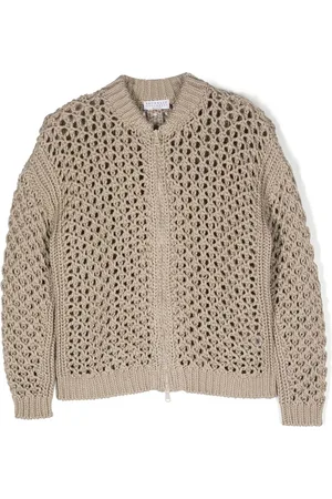 Brunello Cucinelli Virkad kofta