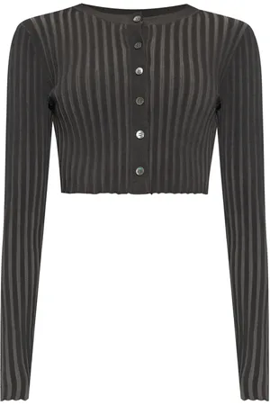Alexander Wang Ribbad kort kofta