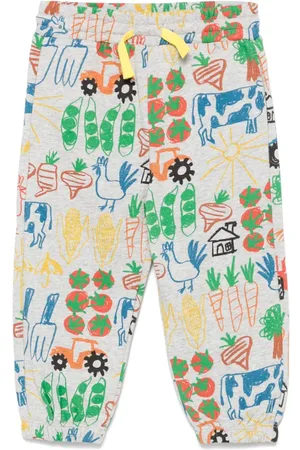 Stella McCartney Mjukisbyxor med tryck