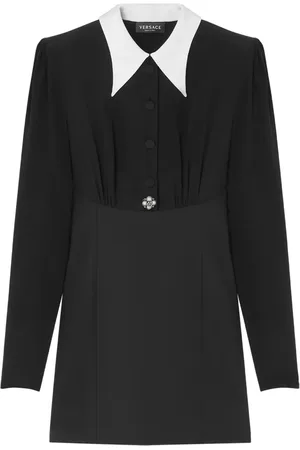 VERSACE Miniklänning med pärldetalj