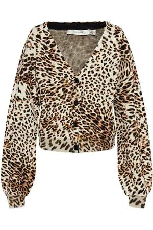 Gestuz Leopardmönstrad cardigan
